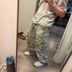 Vintage no boundaries baggy camo